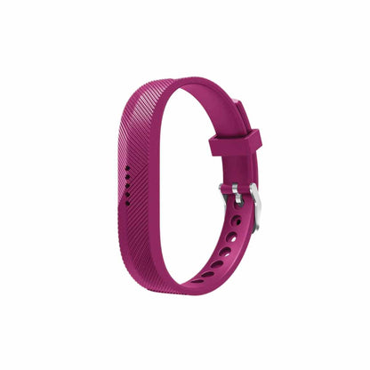 Secure Fitbit Flex 2 Band Replacement Strap with Buckle Rose Red  