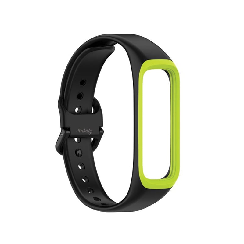Samsung Galaxy Fit 2 Bands Replacement Straps (SM-R220) Black + Green  