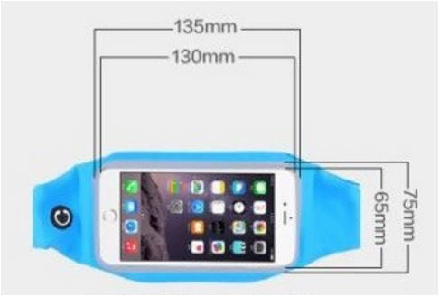 Gym Running Belt Waist Band Pouch Bum Bag For Apple iPhone X 8 7 6 6s   