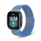 Sports Loop Fitbit Versa 3 & Sense Band Replacement Strap Blue Lake  
