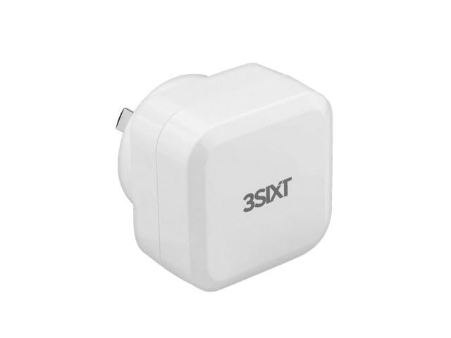 3SIXT Wall Charger AU 4.8A White  