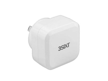 3SIXT Wall Charger AU 4.8A White  